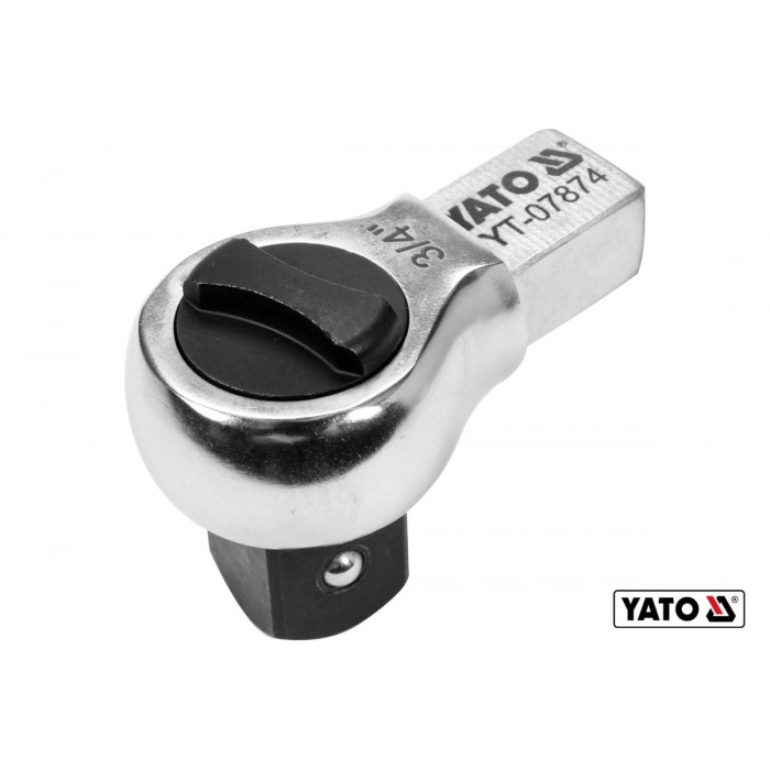 Головка динамометричного ключа YATO : 14-18 мм, квадрат- 3/4" (DW)