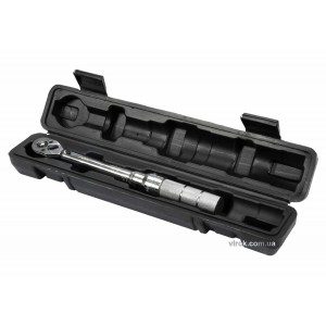 Ключ динамометричний YATO : квадрат 1/4", F= 2.5- 20 Нм, L= 240-250 мм в футлярі [16]