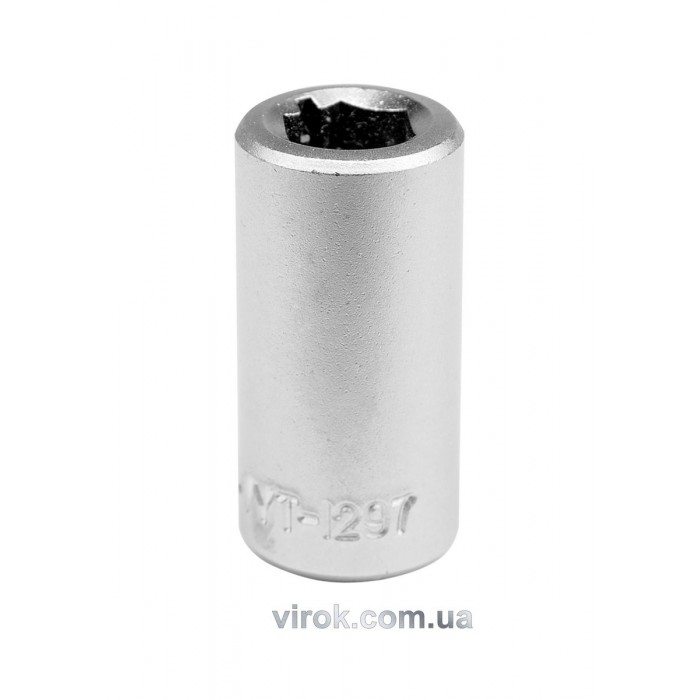 Перехідник для насадок викруткових YATO : квадрат 1/4"(F) HEX- 1/4 (M)6,3 мм, L= 24 мм [24/240/500]