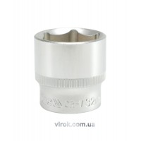 Головка торцева 6-гранна YATO : квадрат 1/2", М= 32 мм, L= 42 мм [6/24/48]