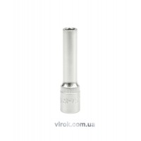 Головка торцева 6-гранна YATO : подовжена, квадрат 1/4", М= 5.5 мм, L= 50 мм [24/240/480]