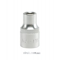 Головка торцева 6-гранна YATO : квадрат 1/2", М= 10 мм, L= 38 мм [12/120/240]