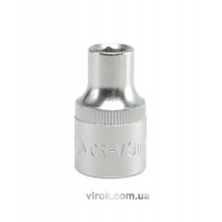 Головка торцева 6-гранна YATO : квадрат 1/2", М= 9 мм, L= 38 мм [12/120/240]