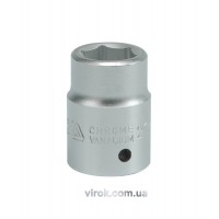 Головка торцева 6-гранна YATO : квадрат 3/4", М= 21 мм, L= 50 мм [12/96]