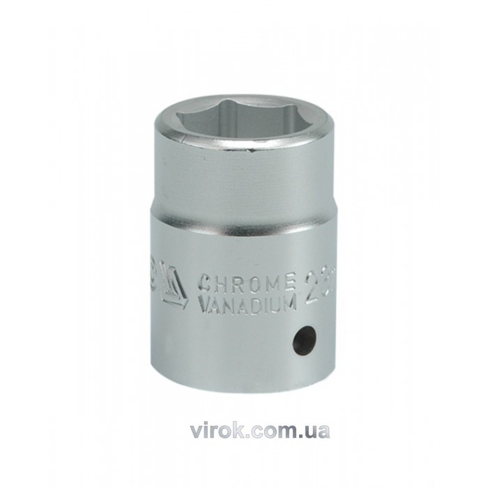 Головка торцева 6-гранна YATO : квадрат 3/4", М= 23 мм, L= 50 мм [12/96]