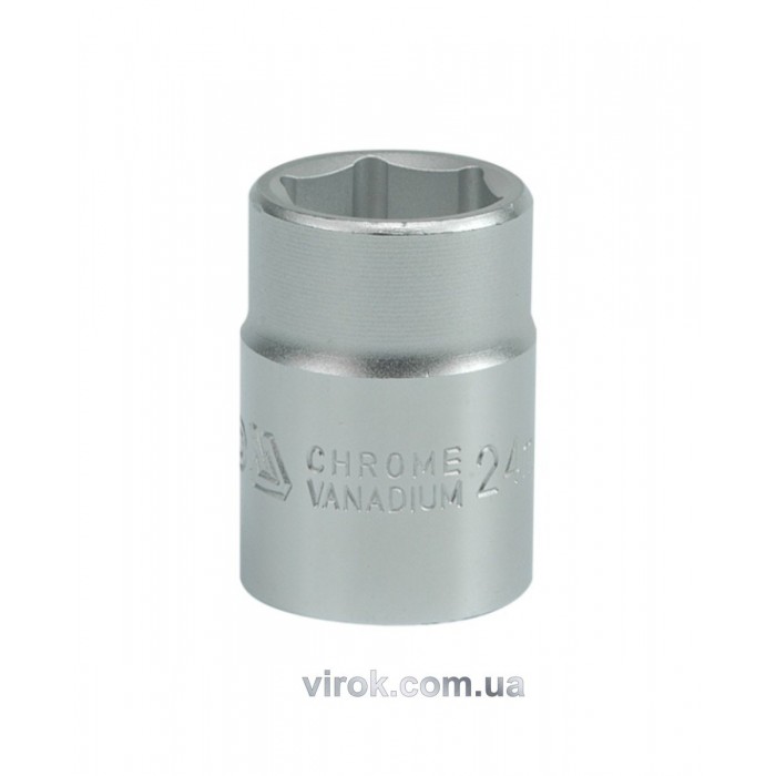 Головка торцева 6-гранна YATO : квадрат 3/4", М= 24 мм, L= 50 мм [12/96]