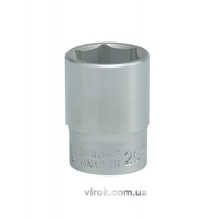 Головка торцева 6-гранна YATO : квадрат 3/4", М= 26 мм, L= 50 мм [12/96]