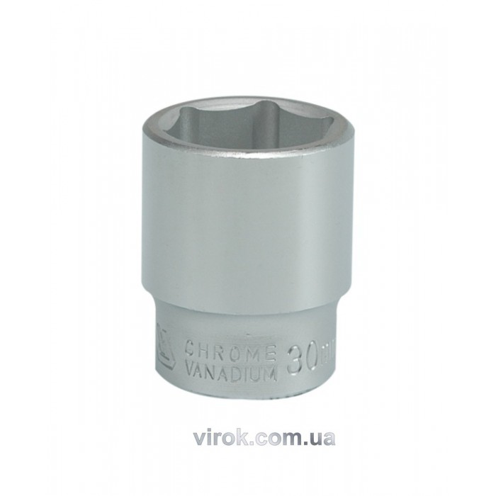 Головка торцева 6-гранна YATO : квадрат 3/4", М= 30 мм, L= 55 мм [8/48]