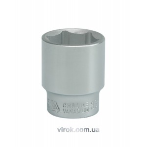 Головка торцева 6-гранна YATO : квадрат 3/4", М= 33 мм, L= 55 мм [8/48]