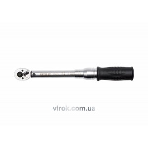 Ключ динамометричний YATO : квадрат 1/4", F= 2- 10 Нм, L= 281 мм [24]