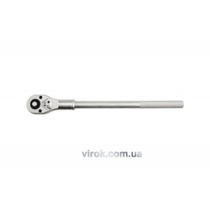 Тріщатка YATO : квадрат 3/4", L= 615 мм, 24T, CrV [10]