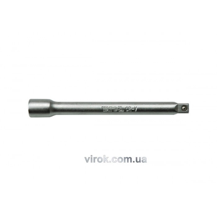 Подовжувач до головок торцевих YATO : квадрат 1/4", L= 101,6 мм [20/100/200]