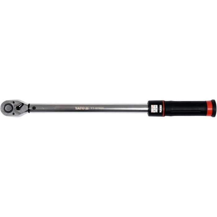 Ключ динамометричний YATO : квадрат 1/2", F= 20- 220 Нм, L= 495 мм [10]