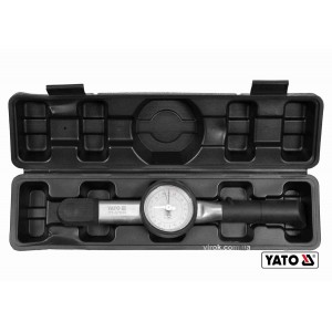 Ключ динамометричний YATO : квадрат 1/4", F= 0,5- 5 Нм  зі стрілочно циферблатною шкалою [12]