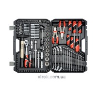 Набір головок торцевих YATO : квадрат 1/2", 1/4" з інструментами, насадками. 109 шт. [2]