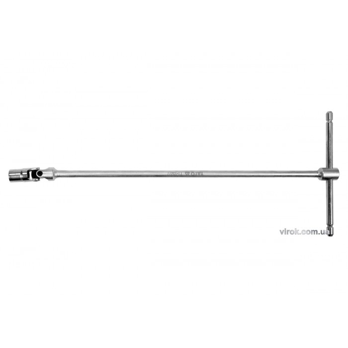 Ключ Т-подібний YATO з торцевою головкою М12 мм на кардані; 180 х 450 мм [10/40]