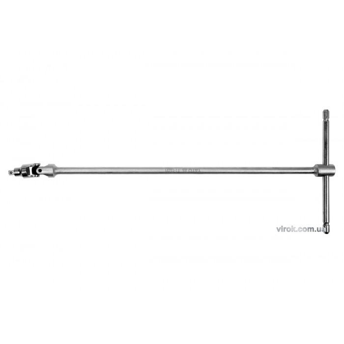 Ключ Т-подібний з карданом YATO до торцевих головок з квадратом 3/8", 180 х 450 мм [10/40]