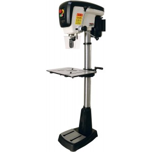 Свердлильний верстат JET JDP-17 : 400В, 1(0,55)кВт. МК2/В16 Ø≤ 16 мм; 16 шв. 180-2900 об