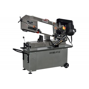 Стрічкопильний верстат по металу JET HVBS-912 : 400В, 750Вт, пол- 2655х27 мм, зона обр.- 127-229мм