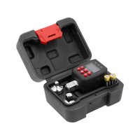 Адаптер динамометричний електронний YATO до квадрату 1/2", 10-200 Nm, 2 перехідники на 1/4" і 3/8"