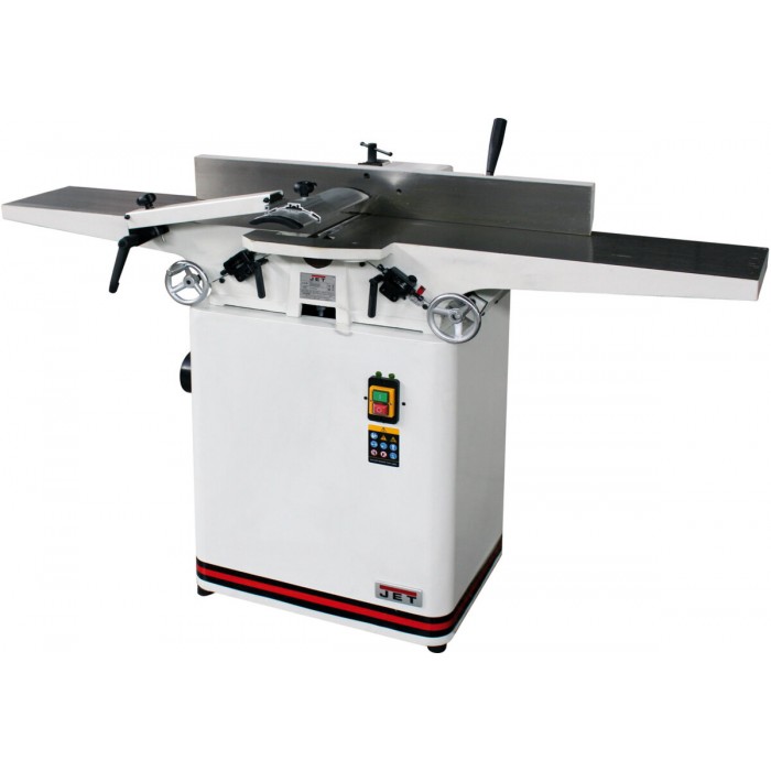 Фугувальний верстат JET JJ-8-M : 230В 2,1(1.5)кВт.вал Ø=65мм, 3 ножі 205х19х3мм (2 М)