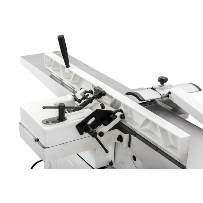 Фугувальний верстат JET JJ-8-M : 230В 2,1(1.5)кВт.вал Ø=65мм, 3 ножі 205х19х3мм (2 М)