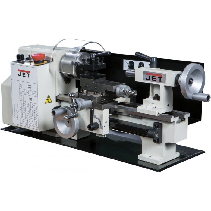 Токарний верстат по металу JET BD-6 : 230В 0,4(0,25) кВт; обточув.зонаØ= 180/110 мм(стана/супор)