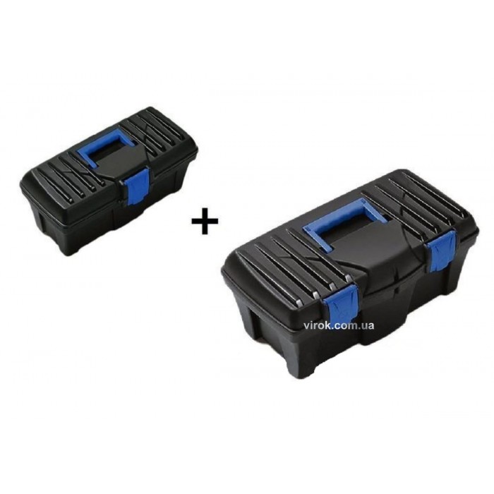 Набір ящиків для інструментів 2 в 1 "Caliber": 12" і 18"