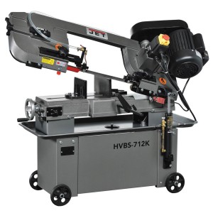 Стрічкопильний верстат по металу JET HVBS-712K: 400V 0,95/0,55кВт, Полотно- 4-20х2362, обр-110-175мм