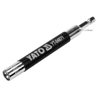Тримач насадок викруткових YATO : HEX - 1/4", L= 120 мм. магнітний [100]