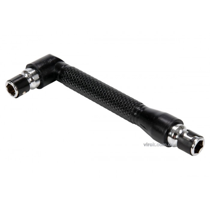 Тримач насадок викруткових  двосторонній YATO : 1/4", кут- 90°, l= 105 мм. [60/240]