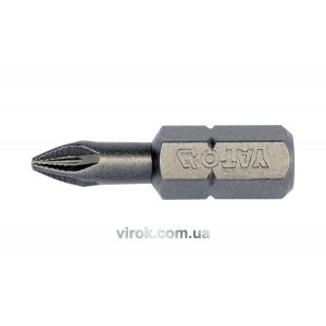 Насадка викруткова YATO : "Pozidriv" РZ1 x 25 мм. HEX 1/4". 10 (Уп/Шт.) [25/200]