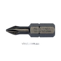 Насадка викруткова YATO : "Philips" PН1 x 25 мм. HEX 1/4". 10 (Уп/Шт.) [25/200]