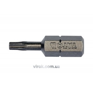 Насадка викруткова YATO : "TORX" T10 x 25 мм. HEX 1/4". 10 (Уп/Шт.) [20/100]
