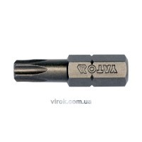 Насадка викруткова YATO : "TORX" T27 x 25 мм. HEX 1/4". 10 (Уп/Шт.) [20/100]