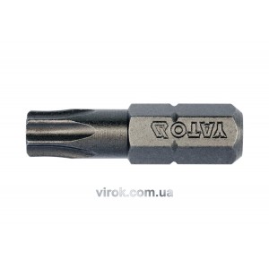 Насадка викруткова YATO : "TORX" T30 х 25 мм. HEX 1/4". 10 (Уп/Шт.) [20/100]