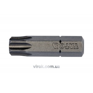 Насадка викруткова YATO : "TORX" T40 x 25 мм. HEX 1/4". 10 (Уп/Шт.) [20/100]