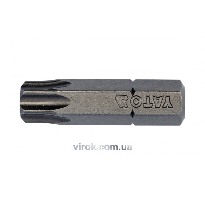Насадка викруткова YATO : "TORX" T40 x 25 мм. HEX 1/4". 10 (Уп/Шт.) [20/100]