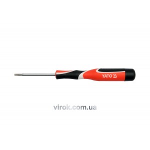 Викрутка плоска прецизійна YATO : шліц SL1.4 x 50 мм [50/400]