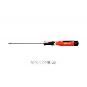 Викрутка хрестова прецизійна YATO : "Philips" PH00 x 50 мм [50/400]