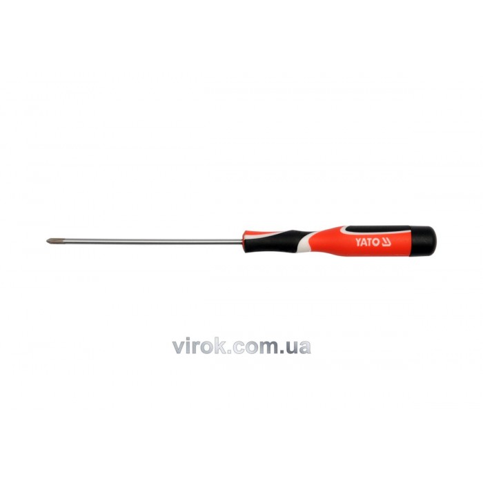 Викрутка хрестова прецизійна YATO : "Philips" PH00 x 50 мм [50/400]