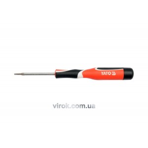 Викрутка зіркова прецизійна YATO : "TORX" T6 x 50 мм [50/400]
