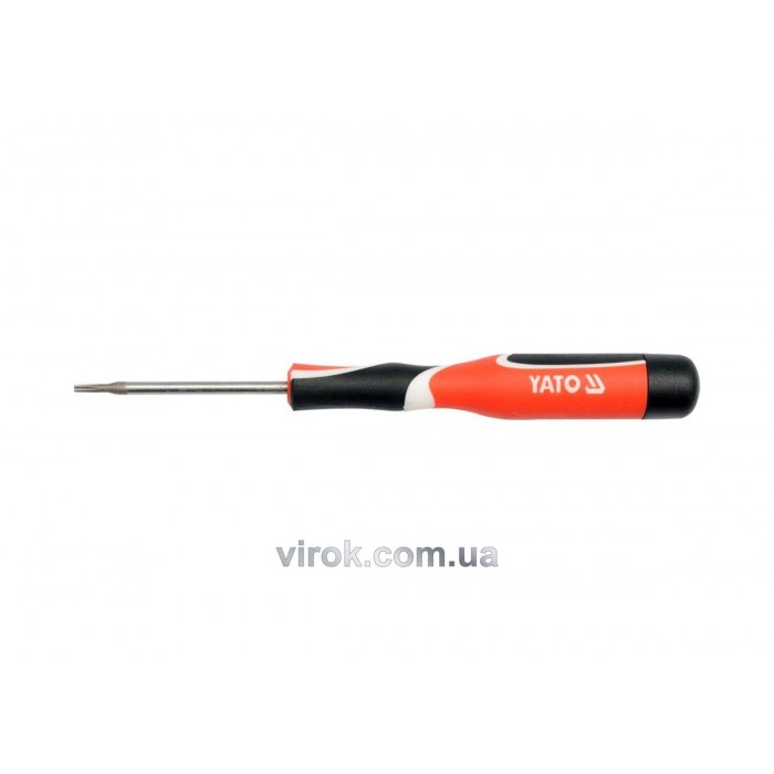 Викрутка зіркова прецизійна YATO : "TORX" T6 x 50 мм [50/400]
