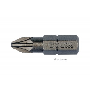Насадка викруткова YATO : "Pozidriv" PZ2 x 25 мм. HEX 1/4". 10 (Уп/Шт.) [20/100]