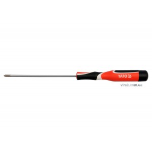 Викрутка хрестова прецизійна YATO : "Philips" PH0 x 75 мм [50/400]