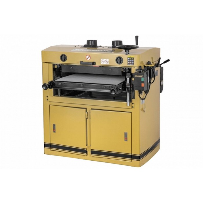 Шліфувальний калібрувальний 2-барабанний верстат JET DDS-225 400 В, 5,7/3,8 кВт, бар. Ø=152х 640 мм,