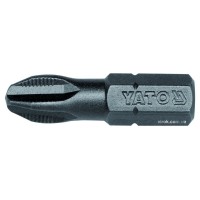 Насадка викруткова YATO : Philips PH3 x 25 мм. HEX 1/4". 50 (Уп/Шт.) [20/40]