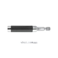 Тримач насадок викруткових YATO : 1/4", L= 80 мм. магнітний [20/200]