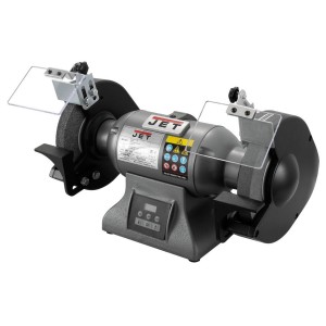 Точильний верстат професійний JET IBG-8VS : 230В 1,1(0,75)кВт, диски Ø200х25х16мм 0-3600 об/хв.