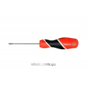 Викрутка хрестова YATO : "Philips" PH0 х 100 мм [12/96/384]